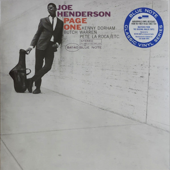 Joe Henderson - Page One (LP, Album, RE, 180)
