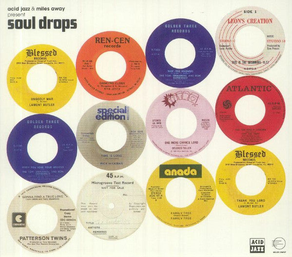 Various - Acid Jazz & Miles Away Present Soul Drops (CD, Comp)