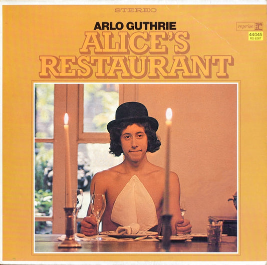 Arlo Guthrie - Alice's Restaurant (LP, Album, RE)