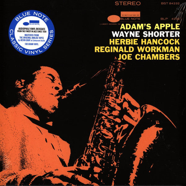 Wayne Shorter - Adam's Apple (LP, Album, RE, 180)
