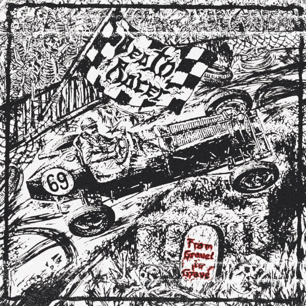 Death Racer - From Gravel To Grave (LP, Album)