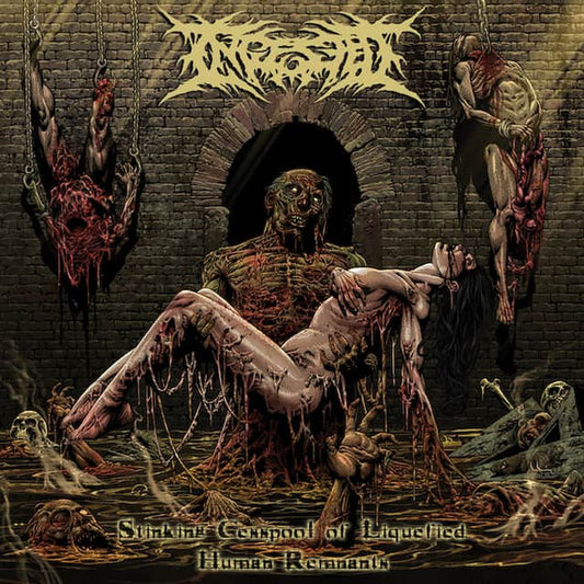 Ingested - Stinking Cesspool Of Liquefied Human Remnants (10", EP, RE, RM, Gre + CD, EP, RE, RM)
