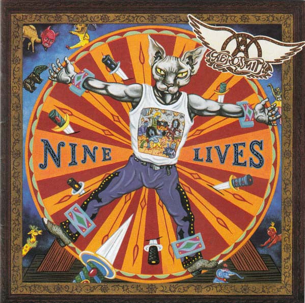 Aerosmith - Nine Lives (CD, Album, RE)