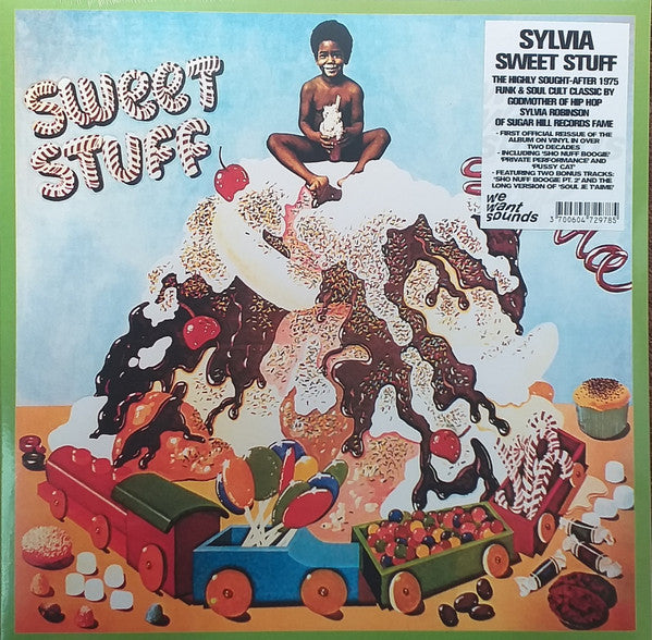 Sylvia* - Sweet Stuff (LP, Album, RE, RM)