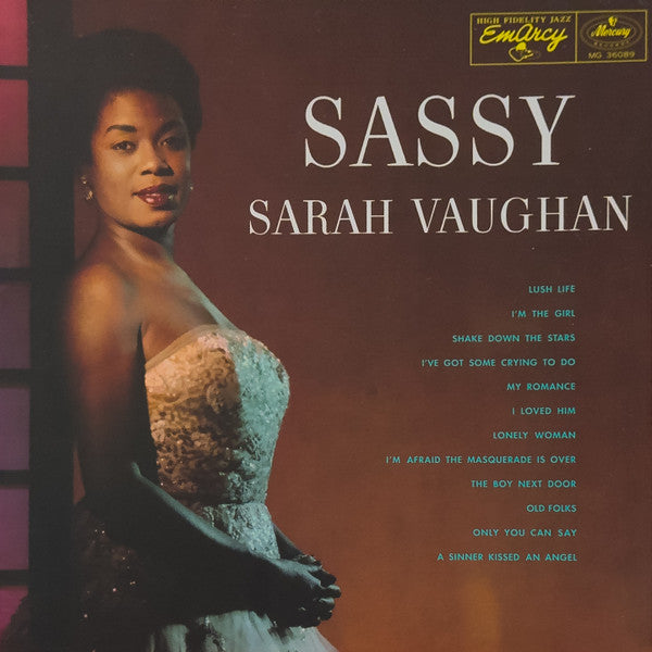 Sarah Vaughan - Sassy (LP, Album, Mono, RE)