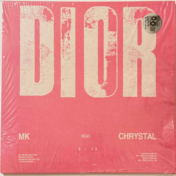 MK* Feat. Chrystal (2) - Dior (12", RSD, Single, Mar)