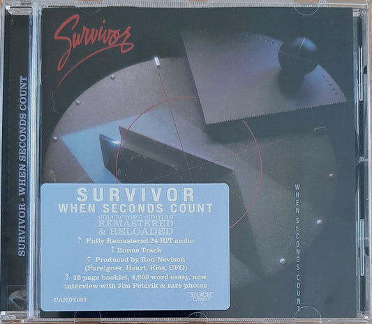 Survivor - When Seconds Count (CD, Album, RE, RM)