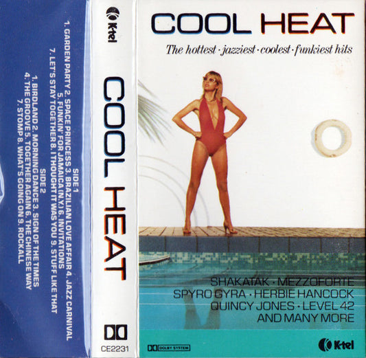 Various - Cool Heat - The Hottest • Jazziest • Coolest • Funkiest Hits (Cass, Comp)