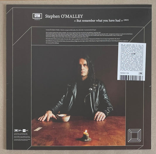 Stephen O'Malley - But Remember What You Have Had (LP, Album, Ltd)
