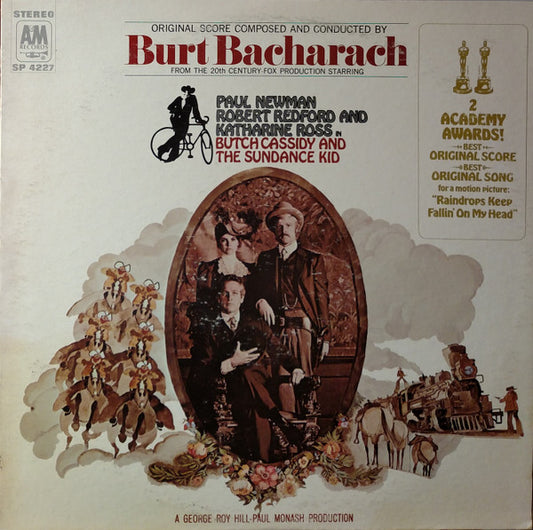 Burt Bacharach - Butch Cassidy And The Sundance Kid (Original Movie Soundtrack) (LP, Album, RE, Pit)