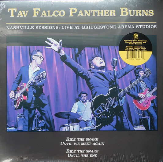 Tav Falco Panther Burns* - Nashville Sessions: Live At Bridgestone Arena Studios (LP, Album)