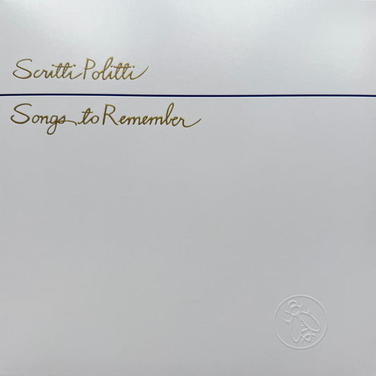 Scritti Politti - Songs To Remember (LP, Album, RE, RM, Emb)