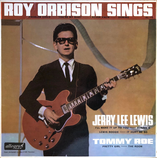 Roy Orbison, Jerry Lee Lewis, Tommy Roe - Roy Orbison Sings (LP, Comp, Blu)