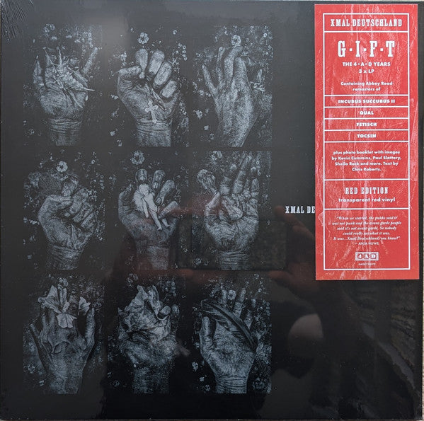 Xmal Deutschland* - Gift: The 4AD Years (LP, Album, RE, RM, Tra + LP, Album, RE, RM, Tra + )