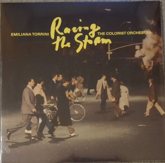 Emiliana Torrini, The Colorist Orchestra - Racing The Storm (LP, Album, Whi)