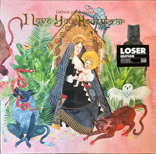 Father John Misty - I Love You, Honeybear (LP, Album, Ltd, RE, RM, Red)