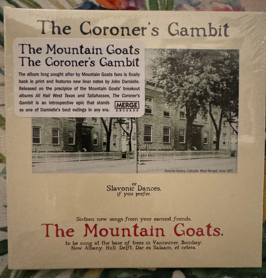 The Mountain Goats - The Coroner's Gambit (CD, Album, RE, RP)
