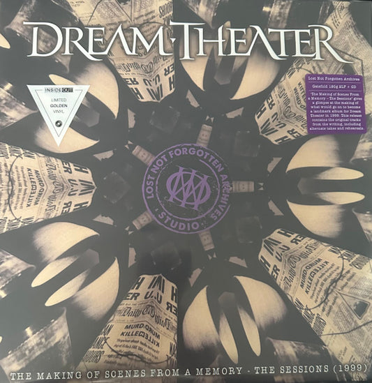 Dream Theater - The Making Of Scenes From A Memory - The Sessions (1999) (2xLP, Gol + CD + Ltd, RE, RM)