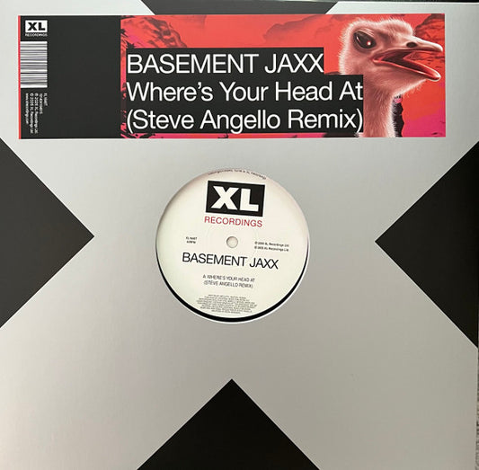 Basement Jaxx - Where's Your Head At (Steve Angello Remix) (12", Single)