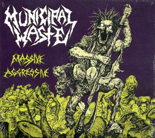 Municipal Waste - Massive Aggressive (CD, Album, RP, dig)