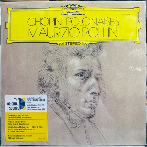 Chopin*, Maurizio Pollini - Polonaises (2x12", Album, Ltd, Num, RE, RM, Gat)