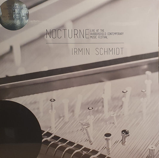 Irmin Schmidt - Nocturne (Live At The Huddersfield Contemporary Music Festival) (LP, Whi + LP, S/Sided, Etch, Whi + Album, Ltd, Num)