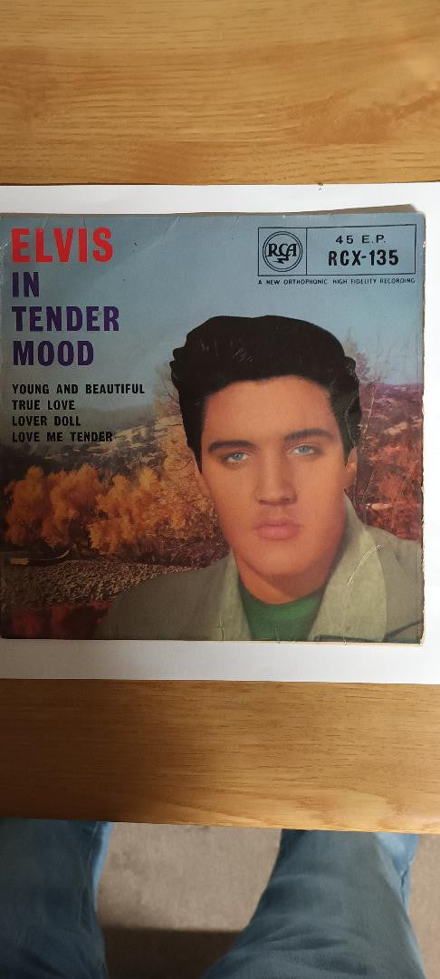 Elvis Presley - Elvis In Tender Mood (7", EP, Single, A ')