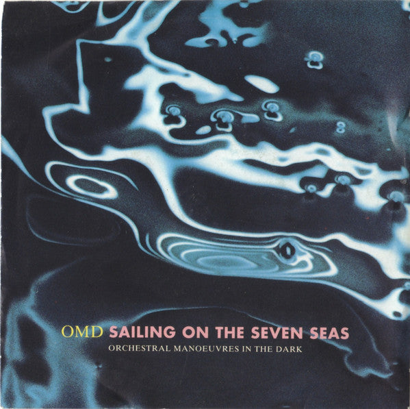 OMD* - Sailing On The Seven Seas (7", Single, Sil)