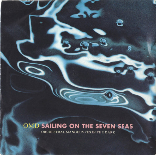OMD* - Sailing On The Seven Seas (7", Single, Sil)