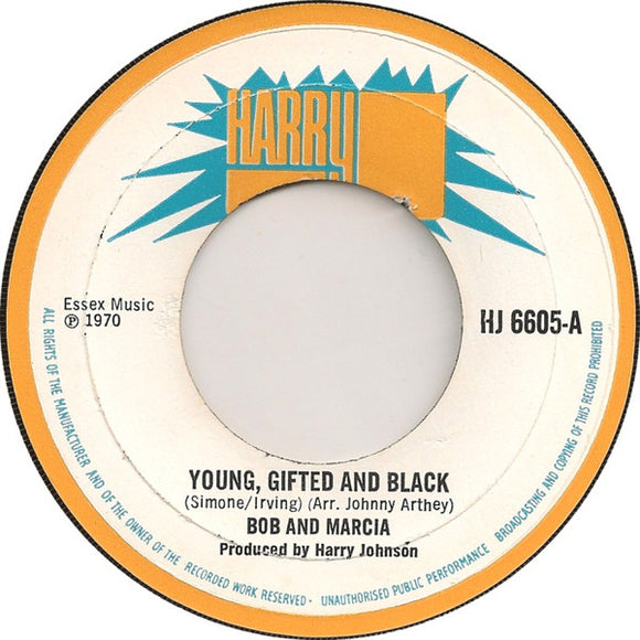 Bob And Marcia* / The Jay Boys - Young, Gifted And Black (7