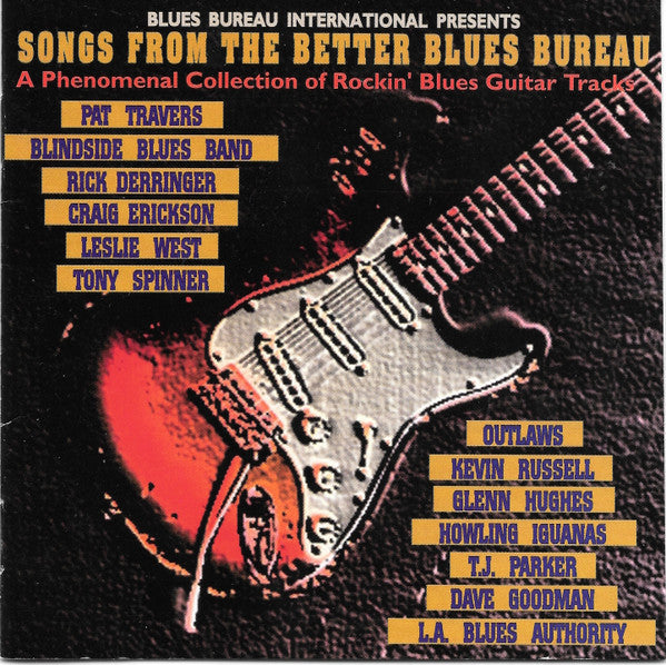 Various - Songs From The Better Blues Bureau (CD, Comp)