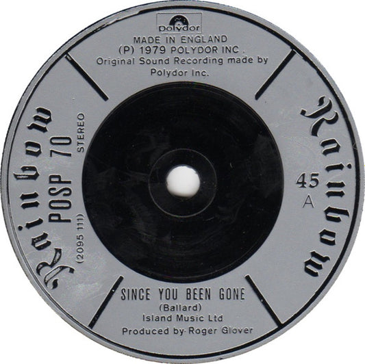 Rainbow - Since You Been Gone (7", Single, Sil)