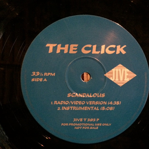 The Click (2) - Scandalous (12", Promo)