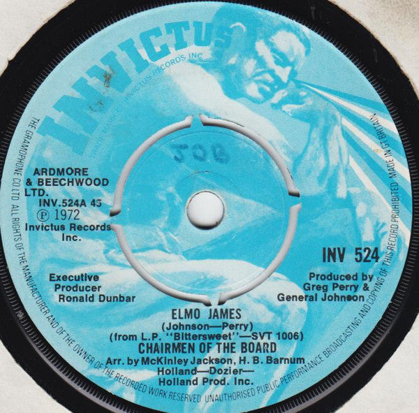 Chairmen Of The Board - Elmo James  (7", Single)