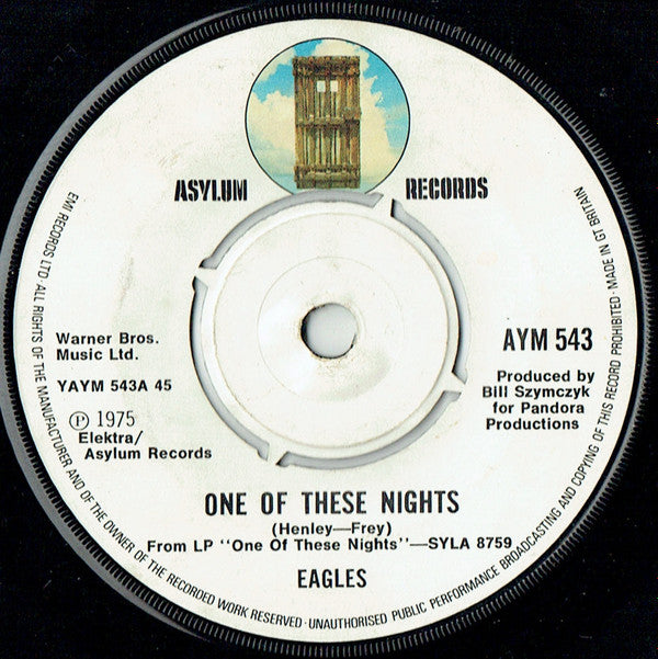 Eagles - One Of These Nights (7", Single)