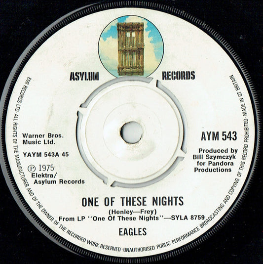 Eagles - One Of These Nights (7", Single)