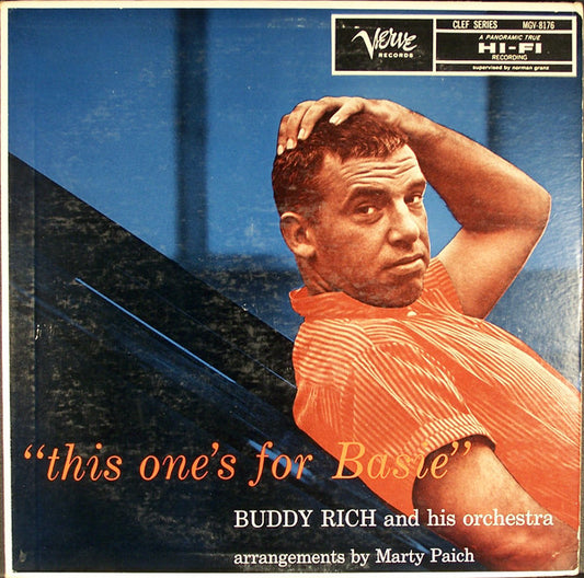 Buddy Rich And His Orchestra - This One's For Basie (LP, Mono)
