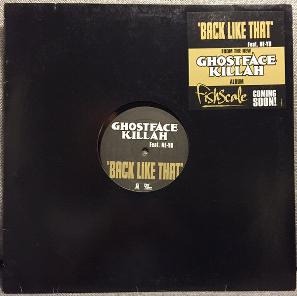 Ghostface Killah Featuring Ne-Yo - Back Like That (12", Promo)