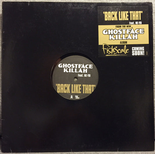 Ghostface Killah Featuring Ne-Yo - Back Like That (12", Promo)
