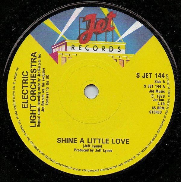 Electric Light Orchestra - Shine A Little Love (7", Single, Com)