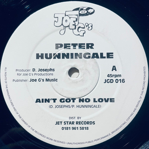Various - Ain't Got No Love (12")