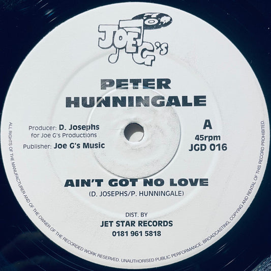 Various - Ain't Got No Love (12")