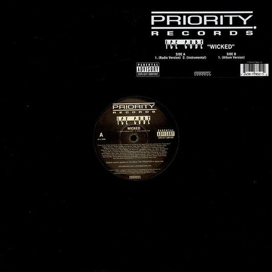 Ice Cube - Wicked (12", Promo)