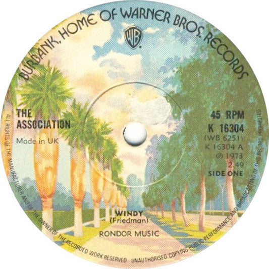 The Association (2) - Windy (7", Single)
