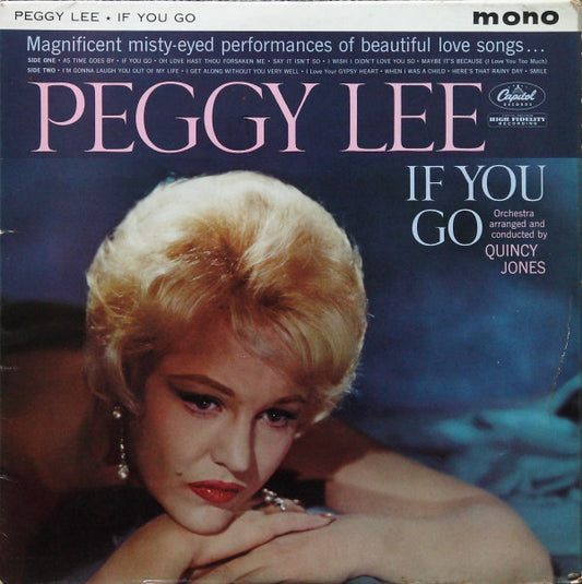 Peggy Lee - If You Go (LP, Mono)
