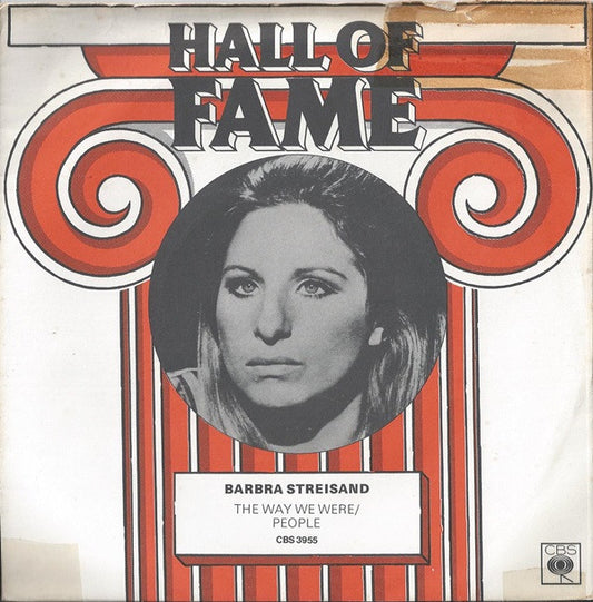 Barbra Streisand - The Way We Were / People (7", Mono, Ltd)