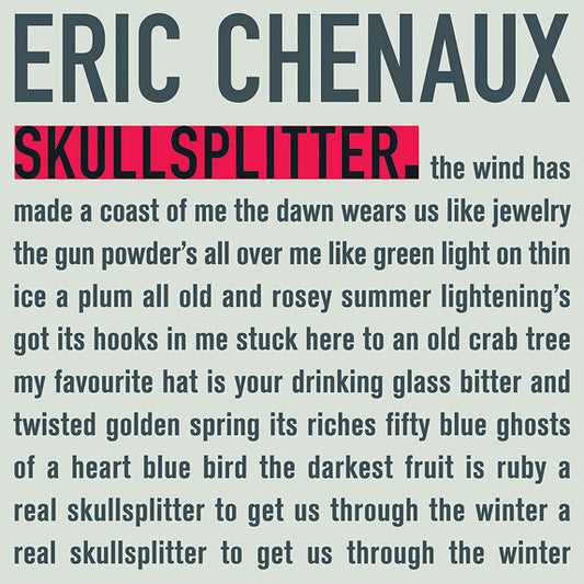 Eric Chenaux - Skullsplitter (CD, Album)