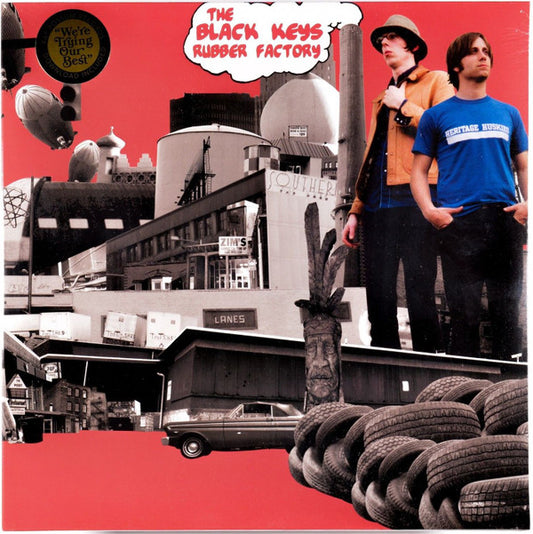 The Black Keys - Rubber Factory (LP, Album, RP)