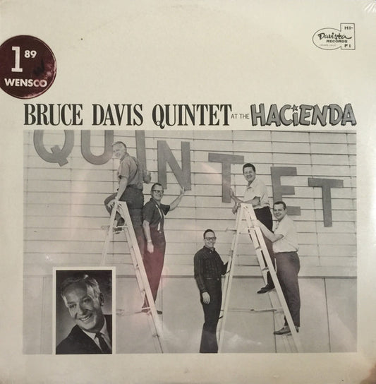 Bruce Davis Quintet - At The Hacienda (LP, Album)