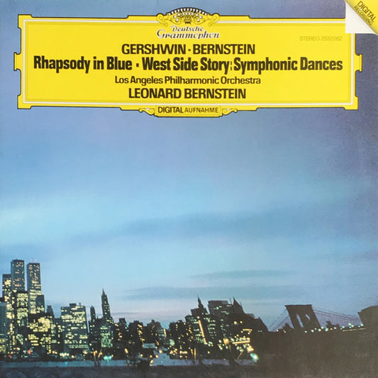 Gershwin*, Bernstein*, Los Angeles Philharmonic Orchestra - Rhapsody In Blue • West Side Story: Symphonic Dances (LP, Album, Gat)